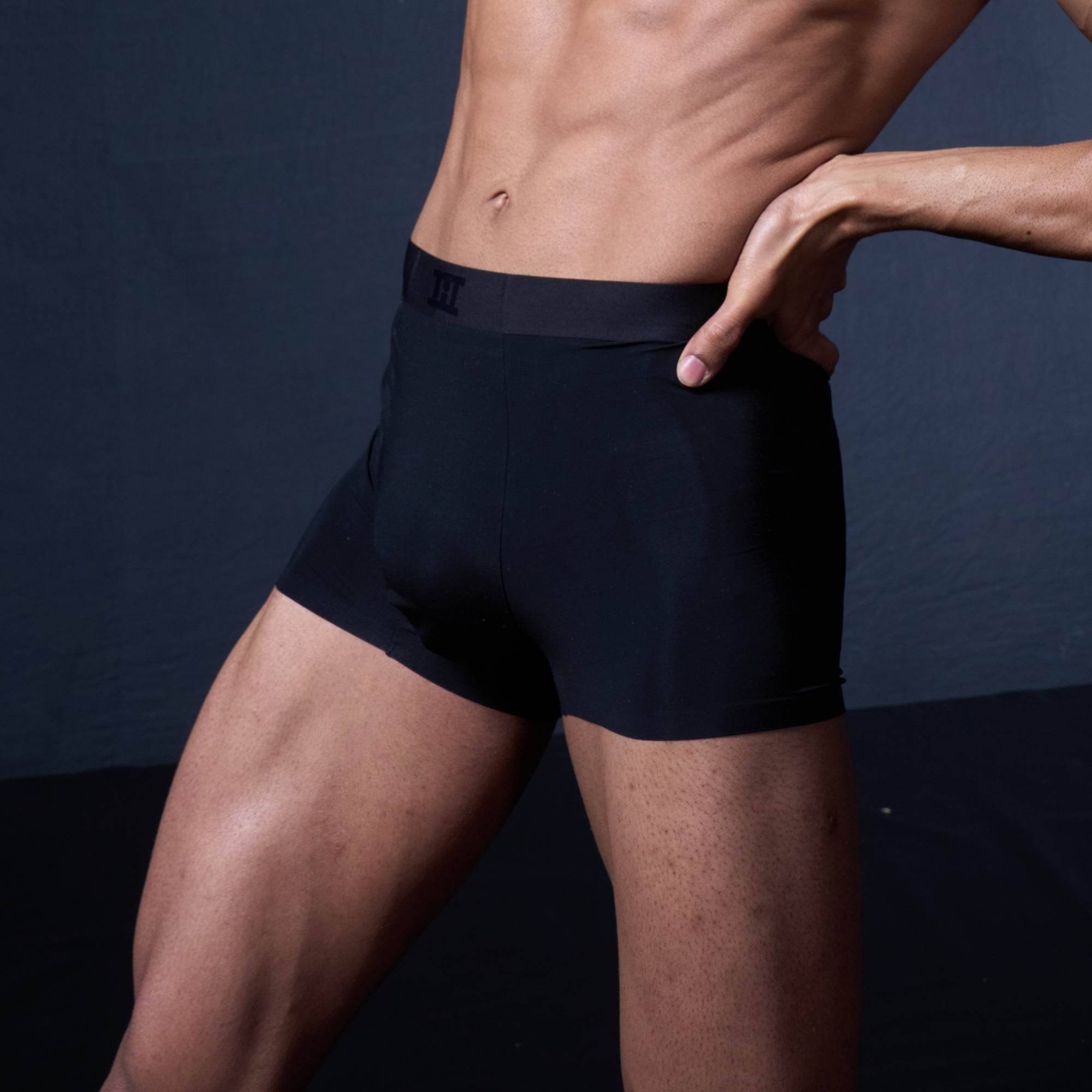Hektor -Premium-Bonded- Pack of 3 - Men's Boxers - Nylon -Mens