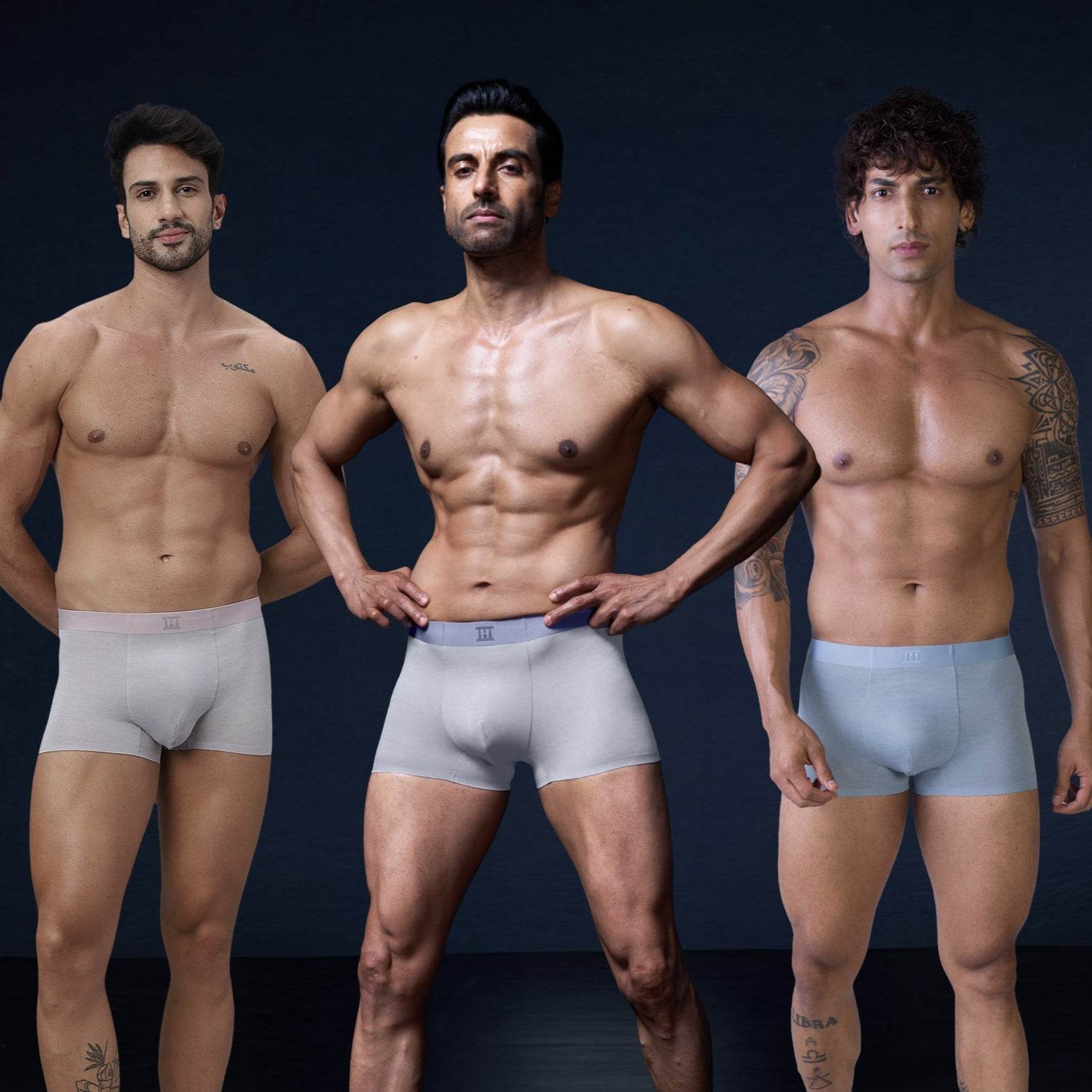Hektor -Premium-Bonded- Pack of 3 - Men's Boxers - Nylon Modal -Mens