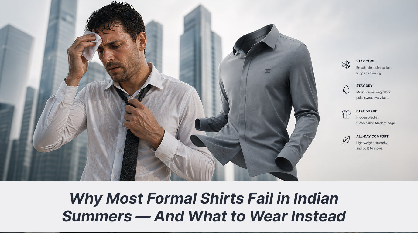 Why most formal shirts fail in summers
