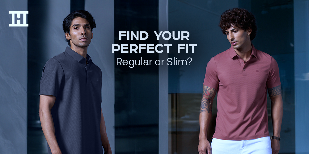 Men’s Polo T-Shirts Slim Fit vs Regular Fit 