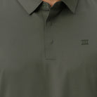Hektor -Premium-Bonded- Hidden Button Polo - Twill T Shirt -Mens