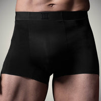 Magnetic Black Nylon Boxers