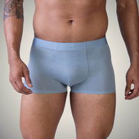 Powder Blue Nylon Modal Boxers
