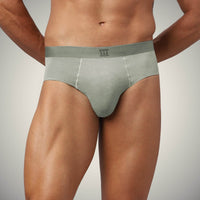 Sage Olive Nylon Modal Briefs