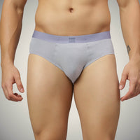 Steel Blue Nylon Modal Briefs