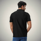 Hektor -Premium-Bonded- Hidden Button Polo - Small Checks -Mens