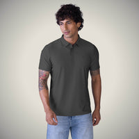 Carbon Ash Small Checks Polo