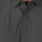 Hektor -Premium-Bonded- Hidden Button Polo - Small Checks -Mens