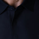 Hektor -Premium-Bonded- Hidden Button Polo - Small Checks -Mens