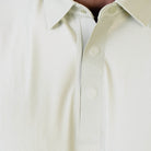 Hektor -Premium-Bonded- Hidden Button Polo - Small Checks -Mens