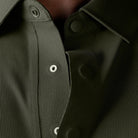 Hektor -Premium-Bonded- Hidden Button Polo - Bubble Checks T Shirt -Mens