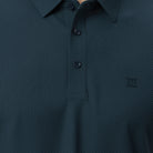 Hektor -Premium-Bonded- Open Button Polo - Bubble Jacquard -Mens