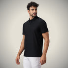 Hektor -Premium-Bonded- Open Button Polo - Bubble Jacquard -Mens