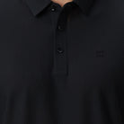Hektor -Premium-Bonded- Open Button Polo - Bubble Jacquard -Mens