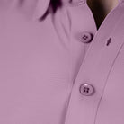 Hektor -Premium-Bonded- Open Button Polo - Pique T Shirt -Mens