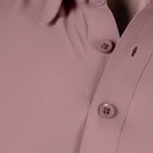 Hektor -Premium-Bonded- Open Button Polo - Pique T Shirt -Mens