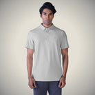 Hektor -Premium-Bonded- Open Button Polo - Pique T Shirt -Mens