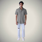 Hektor -Premium-Bonded- Open Button Shirt - Short Sleeve - Big Checks -Mens