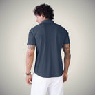 Hektor -Premium-Bonded- Open Button Shirt - Short Sleeve - Big Checks -Mens