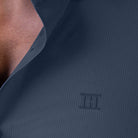 Hektor -Premium-Bonded- Open Button Shirt - Short Sleeve - Big Checks -Mens